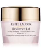 Estee Lauder Resilience Lift Firming/sculpting Face And Neck Creme Oil-free Broad Spectrum Spf 15 1.7 Oz.