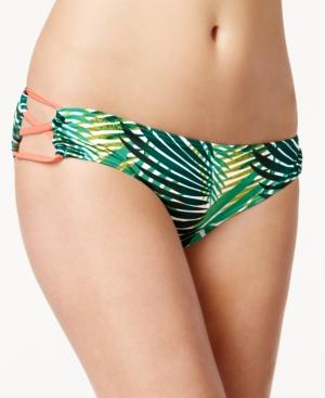 Roxy Printed Strappy Cutout Bikini Bottom Women's Swimsuit