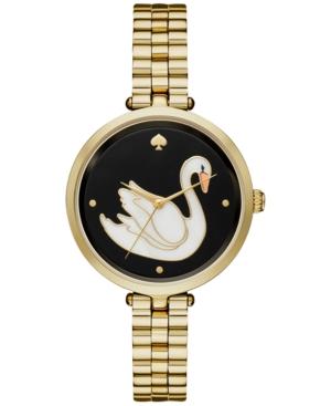 Kate Spade New York Women's Holland Gold-tone Stainless Steel Bracelet Watch 34mm Ksw1177
