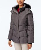 Calvin Klein Fleece-lined Hooded Puffer Coat