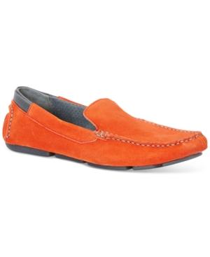 Calvin Klein Men's Maverick Suede Driver Men's Shoes