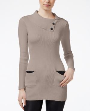 Bcx Juniors' Envelope-neck Sweater