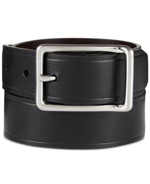 Tasso Elba Men's Cut-edge Belt, Only At Macy's