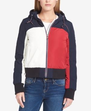 Tommy Hilfiger Colorblocked Bomber Jacket