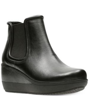 Clarks Women's Wynnmere Mara Wedge Booties Women's Shoes