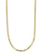 Men's Open Link 22 Chain Necklace In 10k Gold