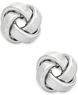 Love Knot Stud Earrings In 14k Gold Or White Gold