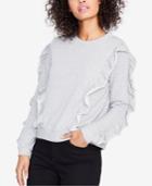 Rachel Rachel Roy Ruffled Long-sleeve Sweatshirt, Created For Macy's