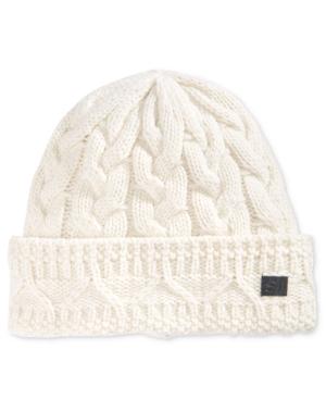 Sean John Men's Chunky Cable Knit Beanie, Created For Macy's