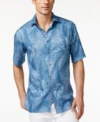 Campia Moda Men's Big And Tall Tonal Floral-print Short-sleeve Shirt