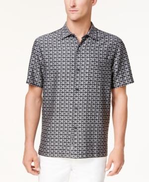 Tommy Bahama Men's Moroccan Squares Shirt