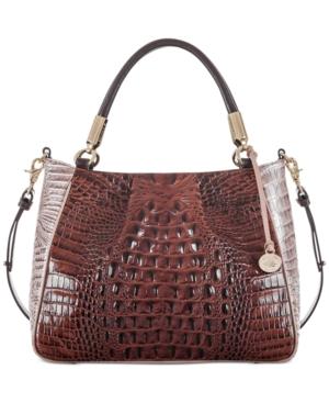 Brahmin Ruby Pecan Antonia Medium Satchel