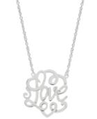 Giani Bernini Sterling Silver Love Pendant Necklace