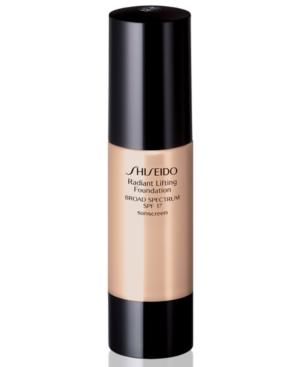Shiseido Radiant Lifting Foundation Broad Spectrum Spf 17, 1 Oz