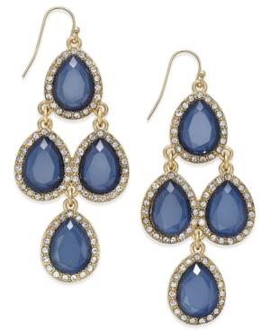 Inc International Concepts Teardrop Chandelier Earrings, Only At Macy's