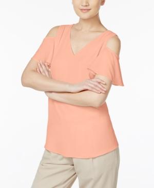 Calvin Klein Cold-shoulder Top