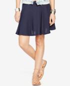 Denim & Supply Ralph Lauren Star-print A-line Mini Skirt