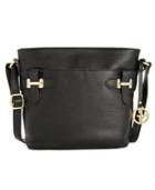 Giani Bernini Leather Bucket Crossbody, Created For Macy's