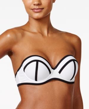 California Waves Sundance Colorblocked Push-up Underwire Bikini Top Women's Swimsuit