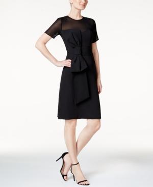 Fame And Partners Bow A-line Dress