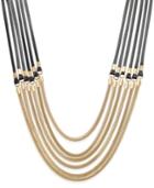 Thalia Sodi Gold-tone Mesh Multi-layer Necklace, Only At Macy's