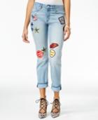 William Rast Patch Big Spring Wash Straight-leg Jeans