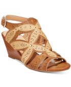 Xoxo Shani Wedge Sandals Women's Shoes