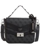 Guess Slater Top Handle Small Flap Satchel