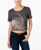 Calvin Klein Jeans Cropped Graphic T-shirt