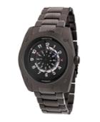 Heritor Automatic Daniels Black Stainless Steel Watches 43mm