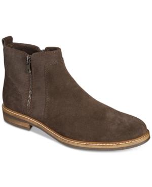 Alfani Men's Jayce Textured Plain-toe Chelsea Boots, Created For Macy's Men's Shoes