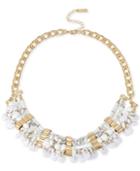 M. Haskell For Inc Gold-tone Multi-row Beaded Collar Necklace, Only At Macy's