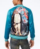 Hypnotize Men's Biggie Graffiti Bomber Jacket