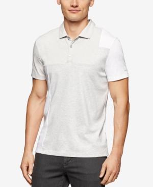 Calvin Klein Men's Colorblocked Interlock Polo