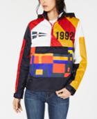 Reason Burgees Colorblocked Zip-neck Jacket