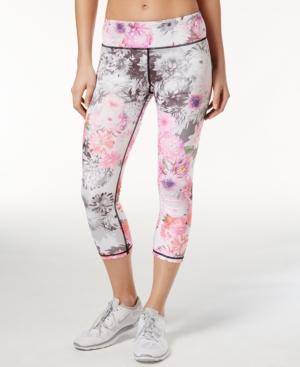 Betsey Johnson Dreamy Dahlias Cropped Leggings