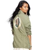 Denim & Supply Ralph Lauren Poplin Graphic Field Jacket