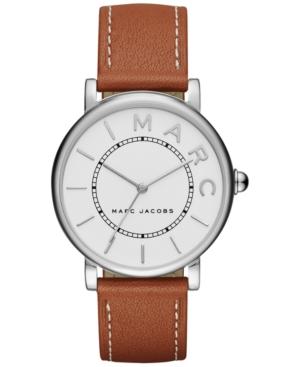 Marc Jacobs Women's Roxy Tan Leather Strap Watch 36mm