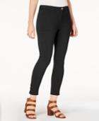 Style & Co Lace-up Straight-leg Pants, Created For Macy's