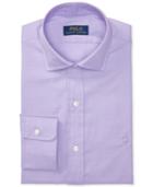 Polo Ralph Lauren Men's Estate Slim-fit Solid Purple Dress Shirt