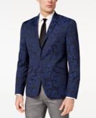 Kenneth Cole Reaction Men's Slim-fit Stretch Paisley Dinner Jacket