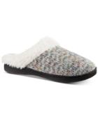 Isotoner Signature Boxed Sweater-knit Hoodback Slippers