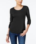 Style & Co Scoop-neck Top, Created For Macy's