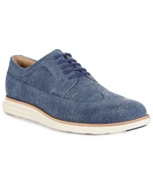 Cole Haan Lunargrand Wing-tip Wedge Sneakers Men's Shoes