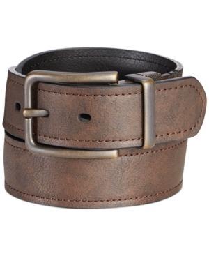 Levi's Antique Brass Buckle Reversible Casual Belt