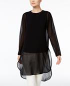 Alfani Illusion Tunic, Only At Macy's