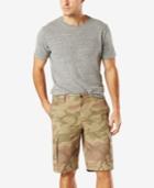 Dockers Men's Stretch Classic Fit Washed Cargo 10.5 Shorts D3