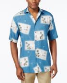 Campia Moda Men's Postcard Graphic-print Short-sleeve Shirt