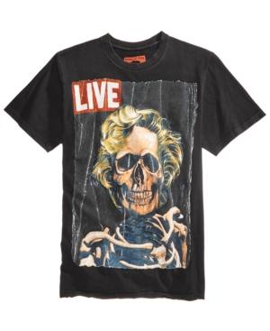 Ring Of Fire Men's Skull Graphic-print T-shirt
