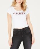Guess Originals Scoop-neck Cropped T-shirt